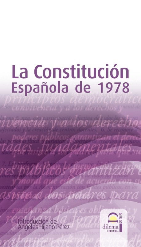 La constitucion espanola de 1978