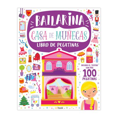 CASA DE MUNECAS LIBRO DE PEGATINAS -BAILARINA