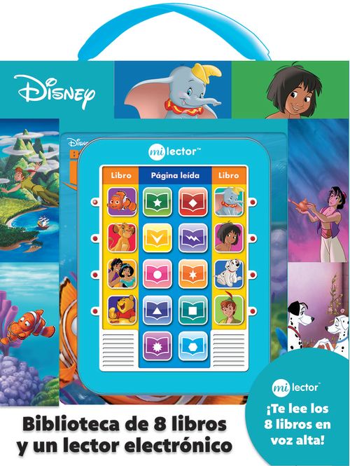 MI LECTOR DISNEY CLASICOS BIBLIOTECA DE 8 LIBROS