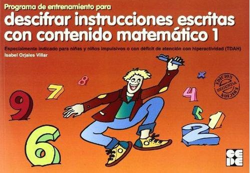 Programa de Entrenamiento para Descifrar Instrucciones Escritas con Contenido Matematico
