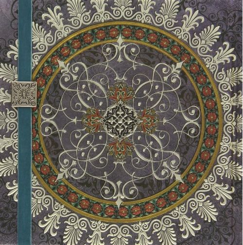 CUADERNO MANDALAS 3 MARCAPAGINAS MALVA