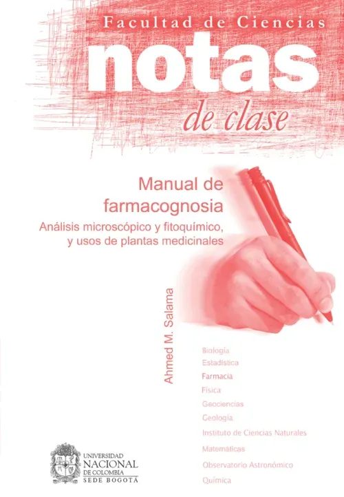 Notas de clase Manual de farmacognosia