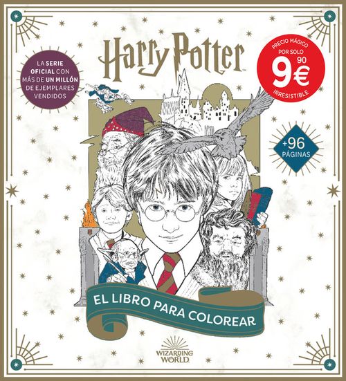 HARRY POTTER EL LIBRO OFICIAL PARA COLOREAR