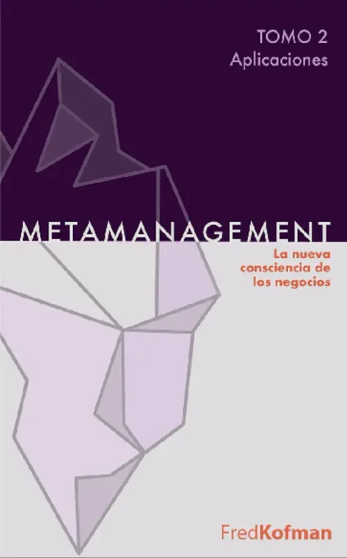 Metamanagement - Tomo 2 Aplicaciones