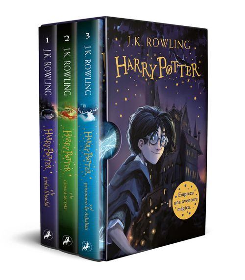 HARRY POTTER ESTUCHE CON HARRY POTTER Y LA PIEDRA FILOSOFAL  HARRY POTTER Y L