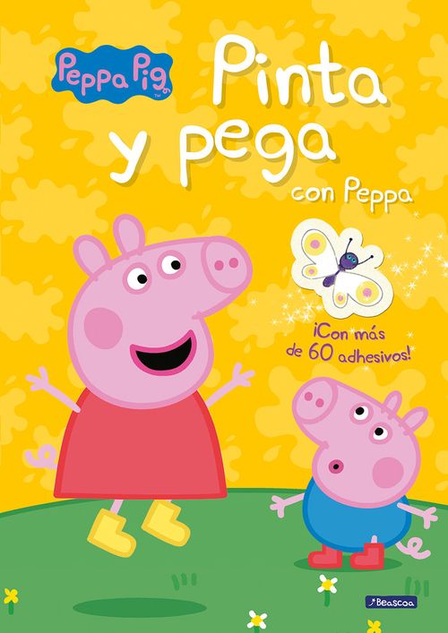 Pinta y pega con Peppa Peppa Pig Actividades