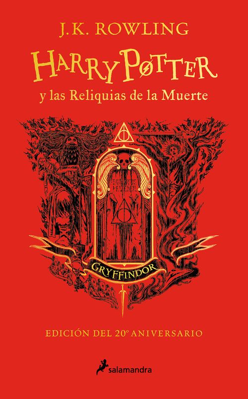 HARRY POTTER Y LAS RELIQUIAS DE LA MUERTE EDICION GRYFFINDOR DEL 20º ANIVERSARI