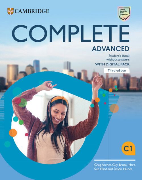 COMPLETE ADVANCED THIRD EDITION STUDENTS BOOK WITHOUT ANSWERS WITH DIGITAL PAC