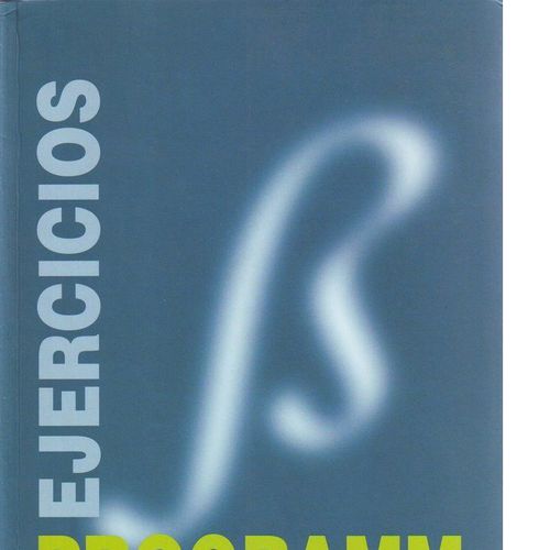 Programm Ejerciciossoluciones