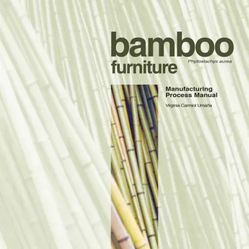 Bamboo furniture Phyllostachys aurea
