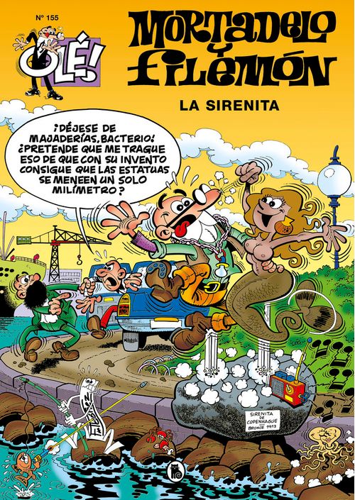 LA SIRENITA OLE MORTADELO 155