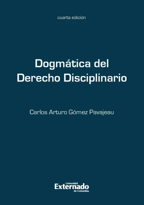 Dogmatica del derecho disciplinario 4ed