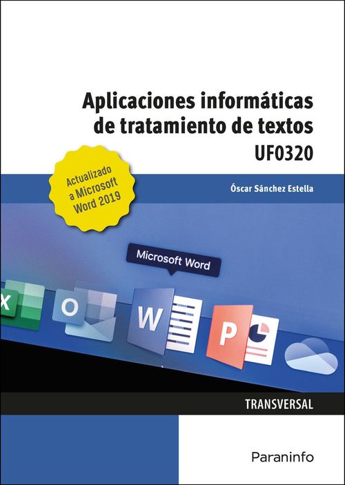 Aplicaciones informaticas de tratamiento de textos Microsoft Word 2019