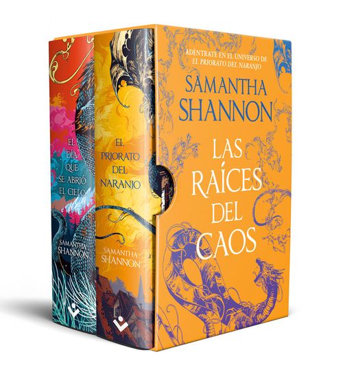 ESTUCHE SAMANTHA SHANNON CONTIENE EL PRIORATO DEL NARANJO - EL DIA QUE SE ABRI
