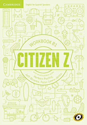 Citizen Z Workbook with downloadable Audio B1