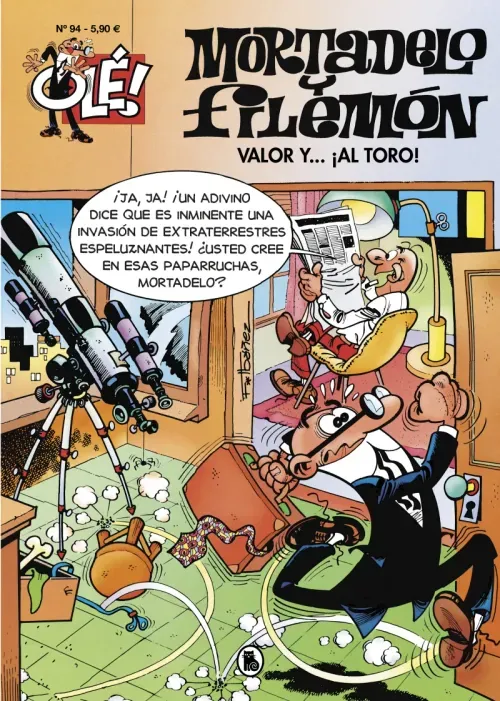 Mortadelo y Filemon Valor y Al toro Ole Mortadelo 94