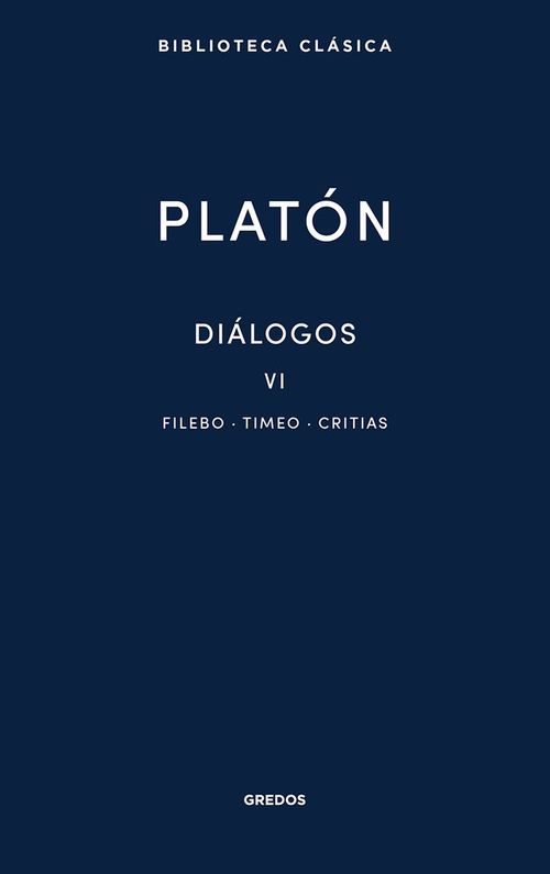 38 DIALOGOS VI FILEBO TIMEO CRITIAS
