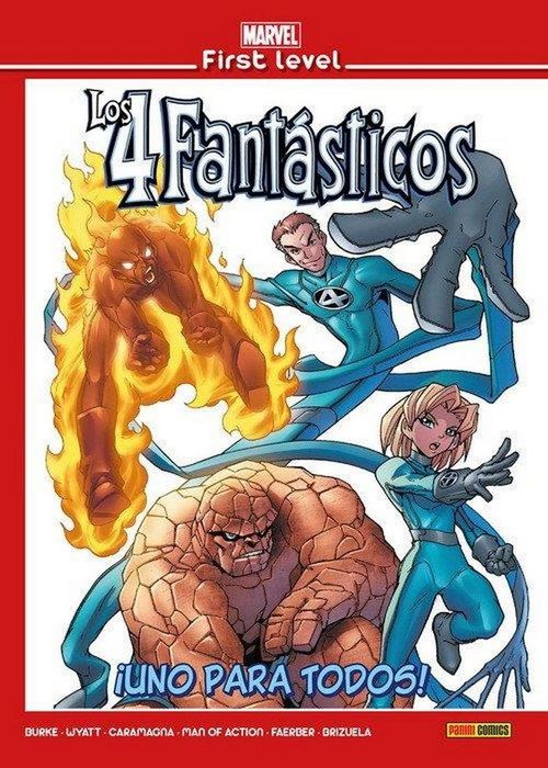 MARVEL FIRST LEVEL  15 LOS 4 FANTASTICOS IUNO PARA TODOS