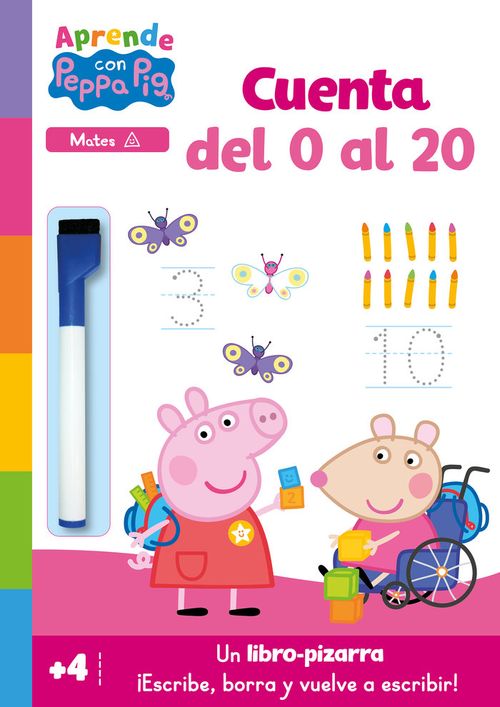 Peppa Pig Primeros aprendizajes - Aprende con Peppa Cuenta del 0 al 20