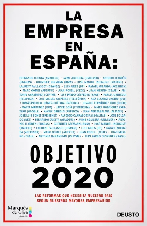 La empresa en Espana objetivo 2020
