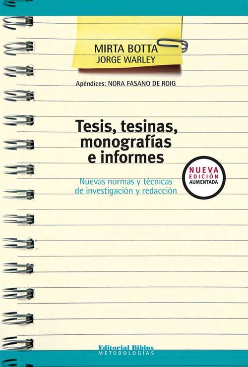 Tesis tesinas monografías e informes