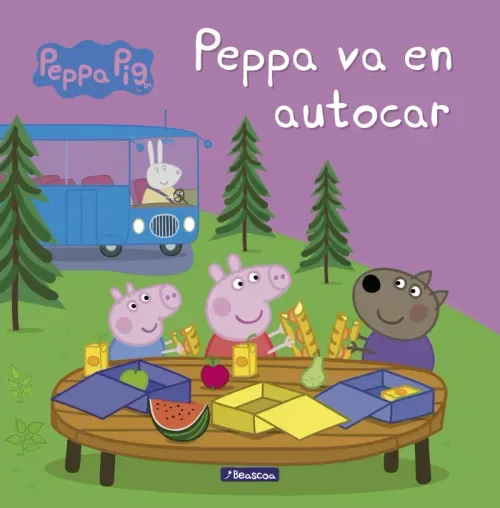 Peppa Pig Un cuento - Peppa va en autocar