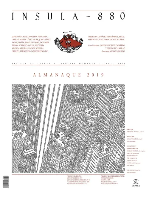 Almanaque 2019 Insula n 880 abril de 2020