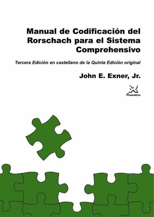 Manual de Codificacion del Rorschach para el Sistema Comprehensivo