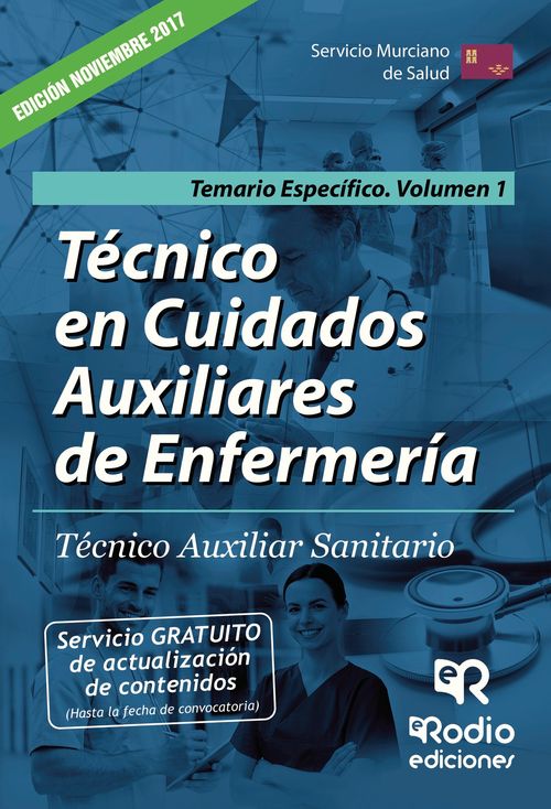 T233cnico en Cuidados Auxiliares de Enfermer237a T233cnico Auxiliar Sanitario Temario Espec237fico V
