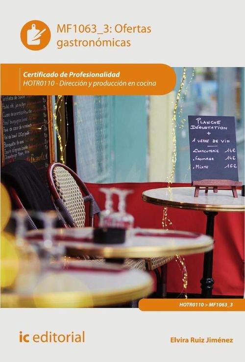 Ofertas gastronomicas HOTR0110 - Direccion y produccion en cocina