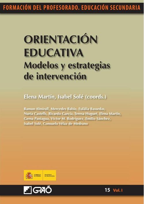 Orientacion Educativa Modelos y estrategias de intervencion