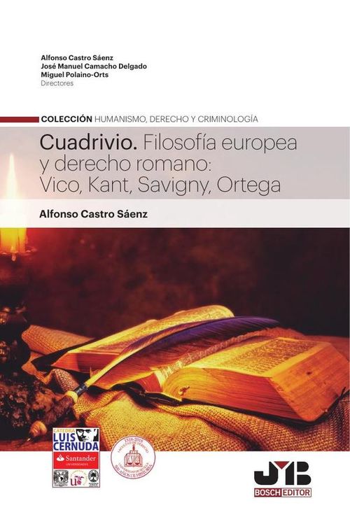 Cuadrivio Filosofia europea y derecho romano Vico Kant Savigny Ortega