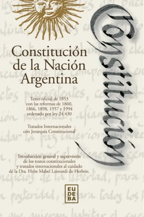 Constitucion de la Nacion Argentina