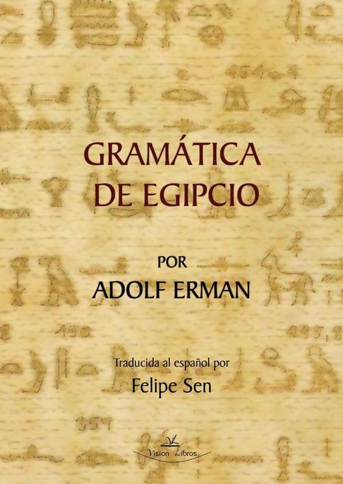 Gramatica de Egipcio por Adolf Erman
