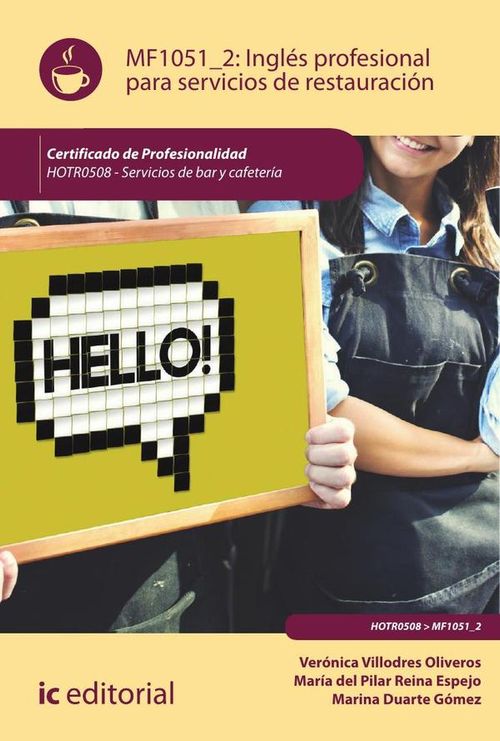 Ingles profesional para servicios de restauracion HOTR0508 - Servicios de Bar y Cafeteria
