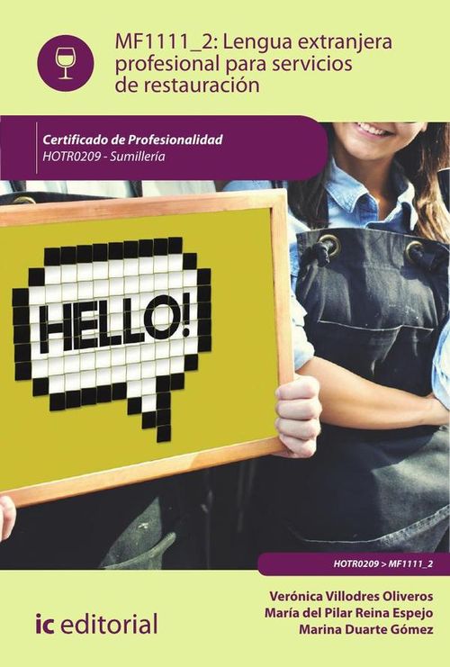 Lengua extranjera profesional para servicios de restauracion HOTR0209 - Sumilleria