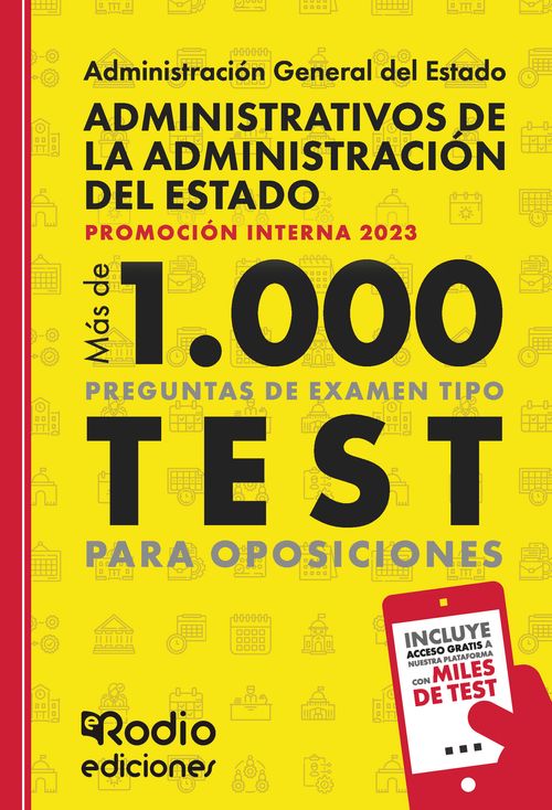 Administrativos de la Administraci243n del Estado PROMOCI211N INTERNA 2023 M225s de mil preguntas ti