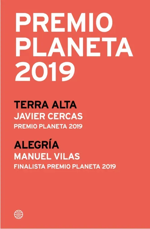 Premio Planeta 2019 ganador y finalista pack