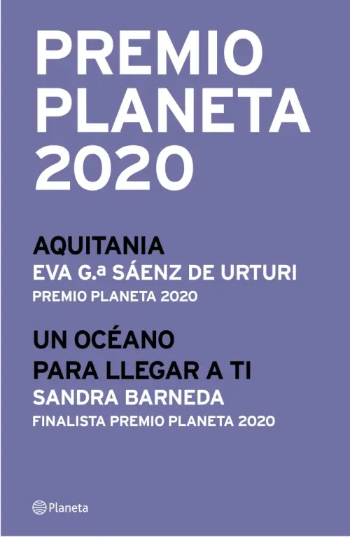 Premio Planeta 2020 ganador y finalista pack