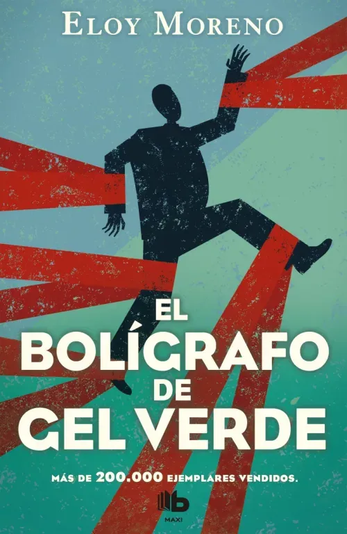 El boligrafo de gel verde