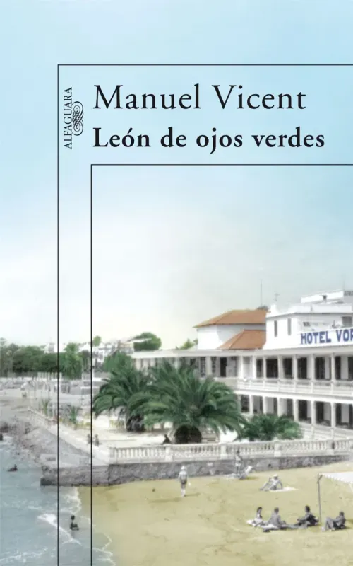 Leon de ojos verdes