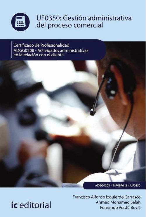 Gestion administrativa del proceso comercial ADGG0208 - Actividades Administrativas en la relacion c