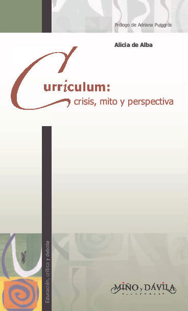 Curriculum crisis mito y perspectiva