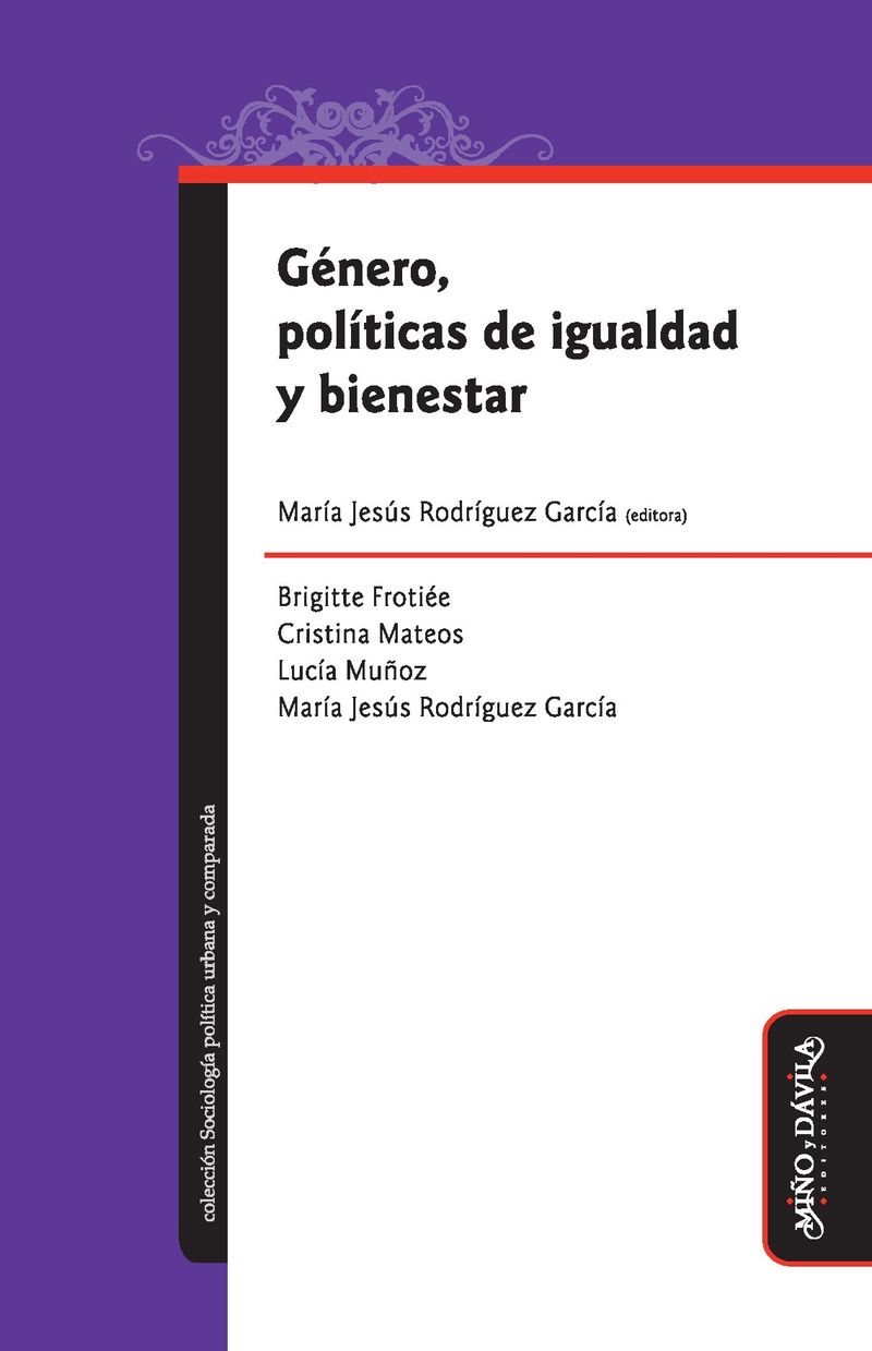 Genero politicas de igualdad y bienestar
