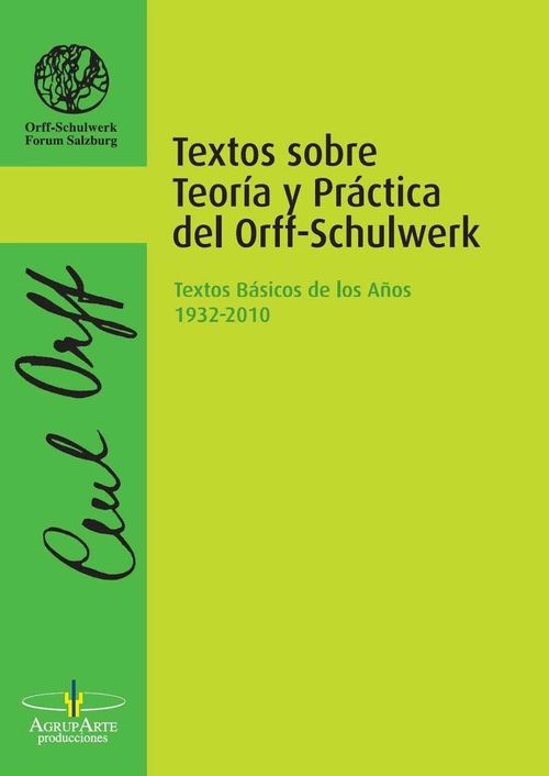 TEXTOS SOBRE TEORIA Y PRACTICA DEL ORFF-SCHULWERK