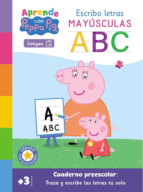 APRENDO CON PEPPA ESCRIBO LETRAS MAYUSCULAS