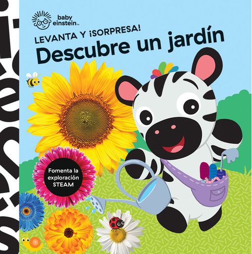 DESCUBRE UN JARDIN LEVANTA Y SORPRESA BABY EINSTEIN