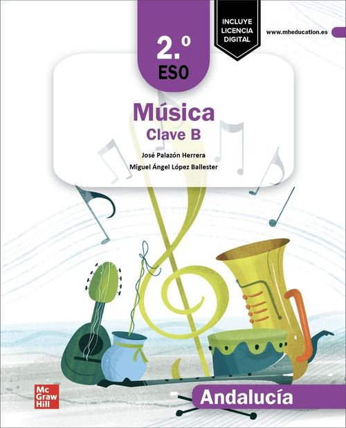 MUSICA CLAVE B 2ºESO LOMLOE ANDALUCIA 2024