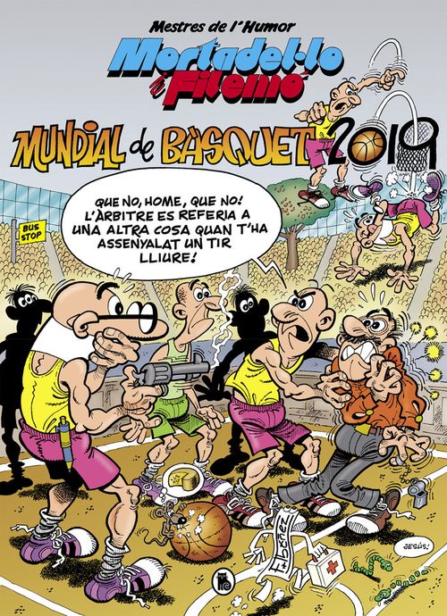 Mortadello i Filemo Mundial de Basquet 2019 Mestres de lHumor 53