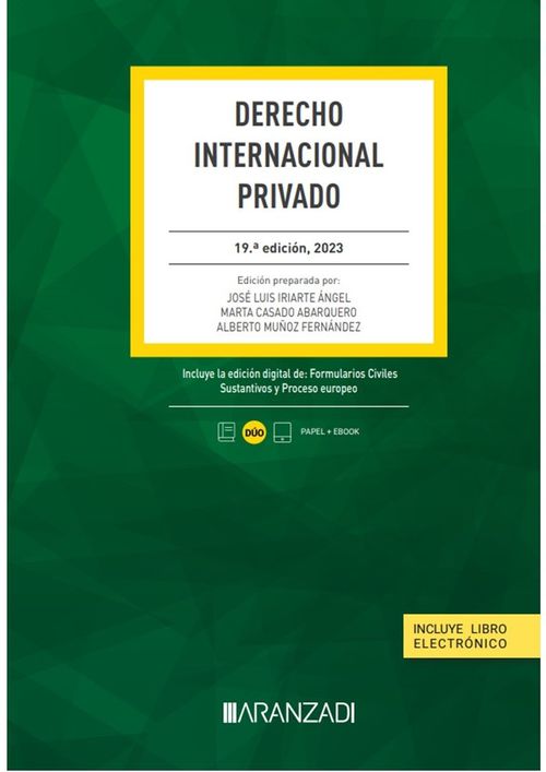 Derecho Internacional Privado Papel e-book